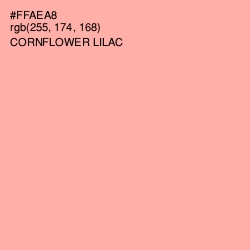 #FFAEA8 - Cornflower Lilac Color Image